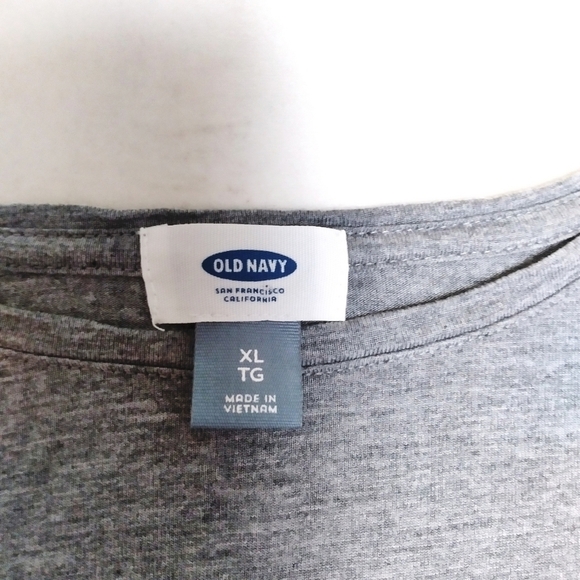 Old Navy Espresso Then Prosecco Gray Graphic Tee - Picture 6 of 7